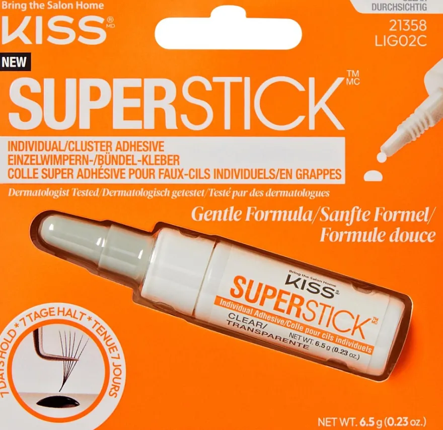Kiss Superstick Cluster Lash Adhesive ripsitupsuliima 6,5g