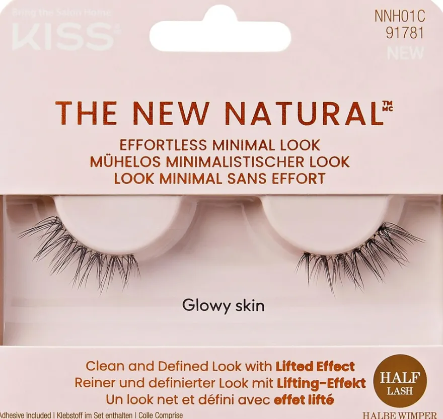 Kiss The New Natural Glowy skin irtoripset 1 pari