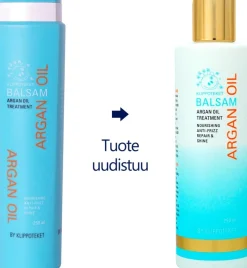 Klippoteket Argan Oil Conditioner hoitoaine 250 ml