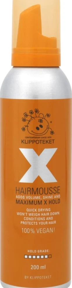 Klippoteket Maximum XX Strong Hair Mousse muotovaahto 200 ml