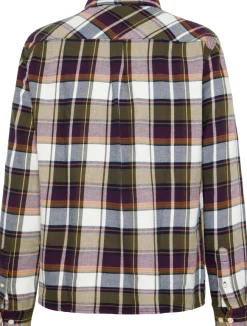 Knowledge cotton apparel Checked Flannel Shirt GOTS flanellipaita