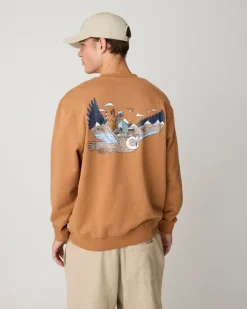 Knowledge Cotton Apparel collegepusero Relaxed