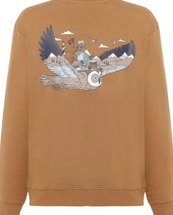 Knowledge Cotton Apparel collegepusero Relaxed