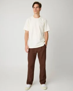 Knowledge cotton apparel housut Fig loose structure