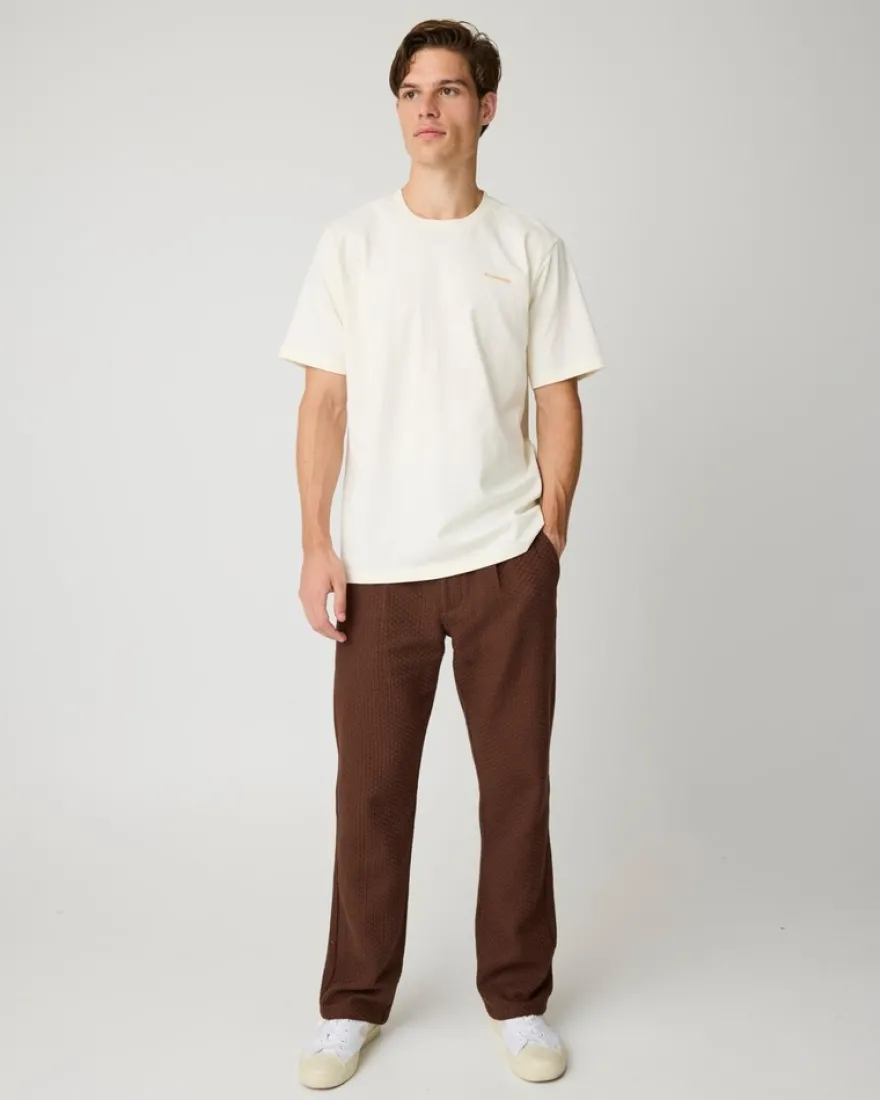 Knowledge cotton apparel housut Fig loose structure