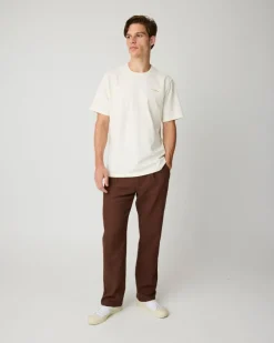 Knowledge cotton apparel housut Fig loose structure