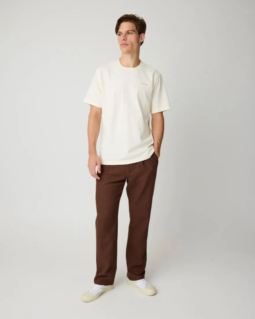 Knowledge cotton apparel housut Fig loose structure