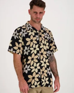 Knowledge cotton apparel kauluspaita Wave relaxed