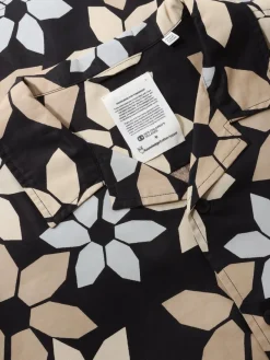 Knowledge cotton apparel kauluspaita Wave relaxed