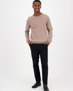 Knowledge cotton apparel Lambswool Crew Neck RWS neule