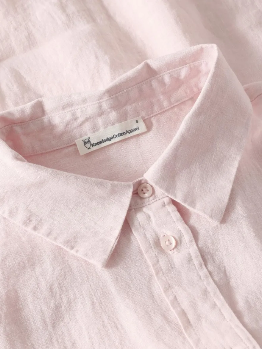 Knowledge Cotton Apparel pellavapusero
