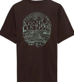 Knowledge Cotton Apparel 100 % puuvillainen t-paita Back print