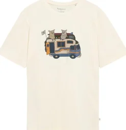 KnowledgeCotton Apparel T-paita Front print