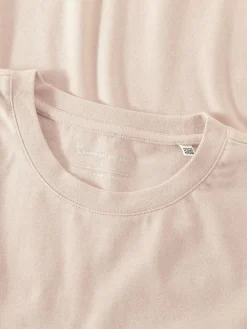 KnowledgeCotton Apparel t-paita Chest embroidery, 100 % puuvilla