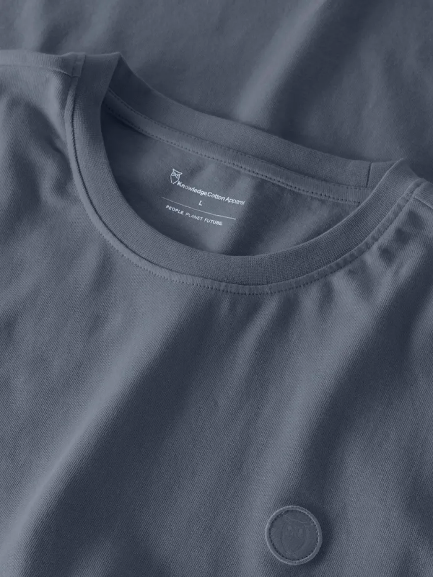 Knowledge cotton apparel t-paita Badge