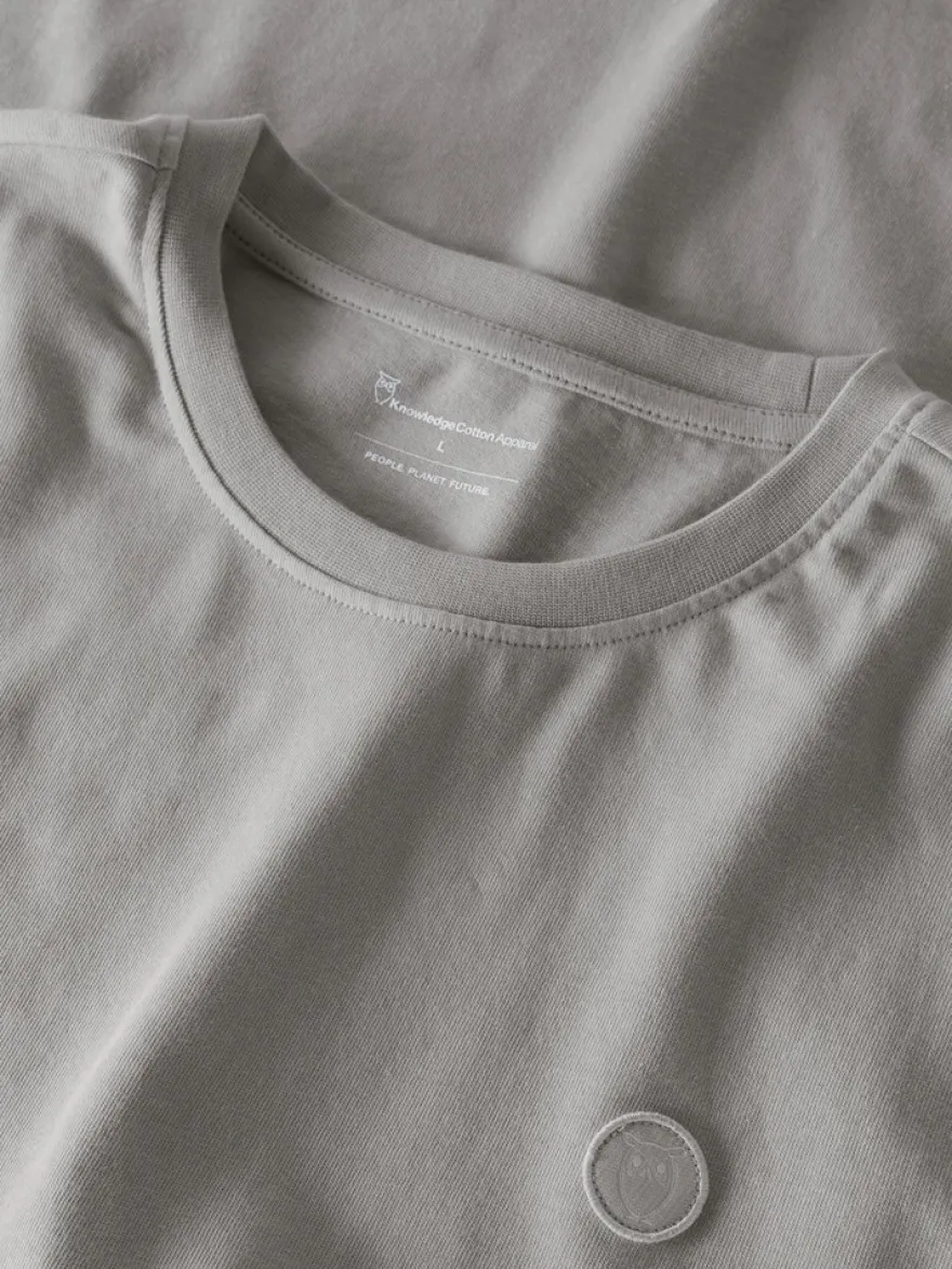 Knowledge cotton apparel t-paita Badge