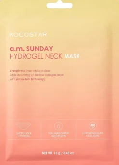 KOCOSTAR a.m. Sunday Hydrogel Neck Mask