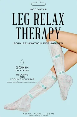 KOCOSTAR Leg Relax Therapy viilentävä jalkanaamio 1 kpl