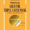KOCOSTAR Premium Gold Foil Triple Layer Mask