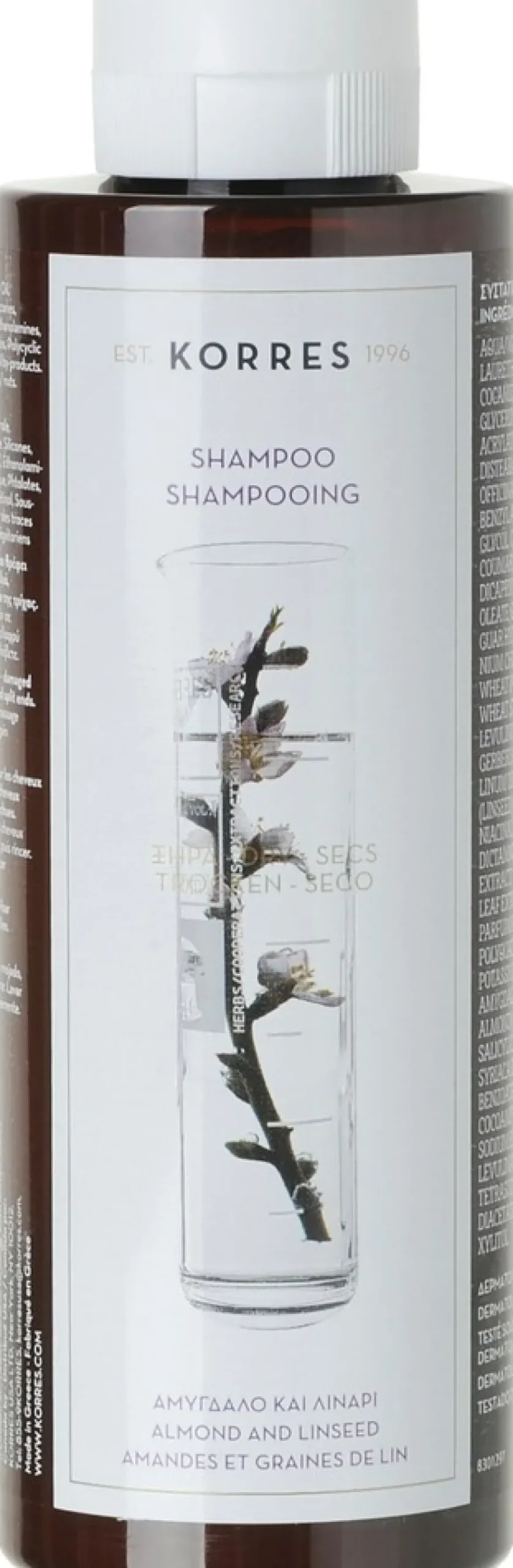 KORRES Almond & Lindseed Shampoo 250 ml