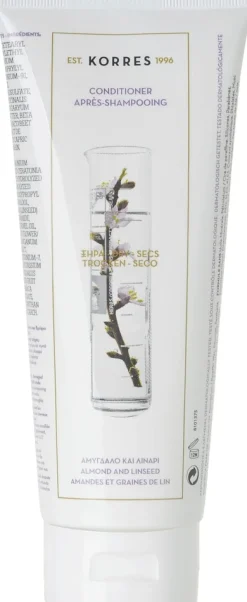 KORRES Almond & Linseed Conditioner hoitoaine 200 ml