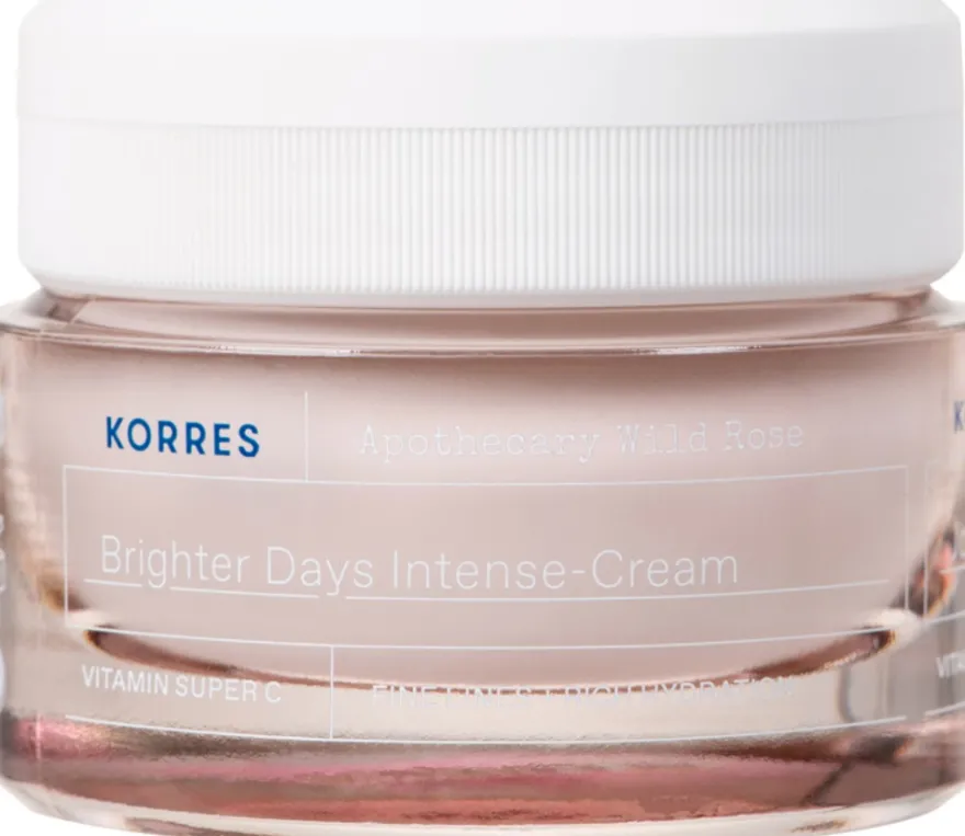 KORRES Apothecary Wild Rose Day-Brightening Intense-Cream kosteusvoide 40 ml