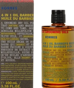 KORRES Athenian Grooming Barber's 4in1 Oil Recipe kuivaöljy 100ml
