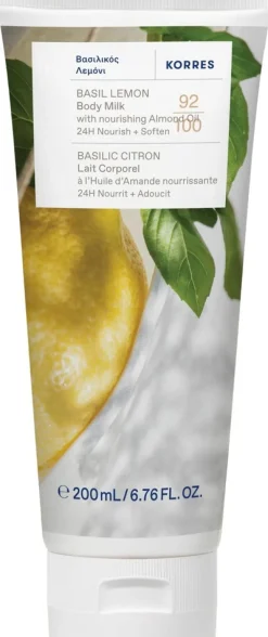 KORRES Basil Lemon vartalovoide 200ml