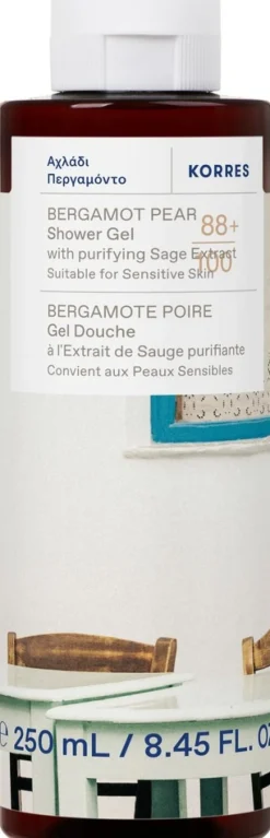 KORRES Bergamot Pear suihkugeeli 250ml