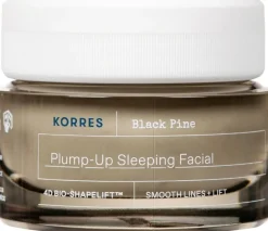 KORRES Black Pine 4D Bio-ShapeLift™ Plump-up Sleeping Facial hoitonaamio 40 ml
