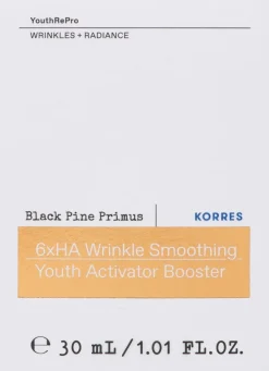 KORRES Black Pine Primus 6HA Wrinkle Smooth Youth Activator Booster seerumi 30 ml