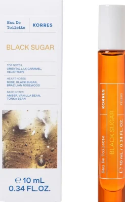 KORRES Black Sugar EdT roll-on 10ml