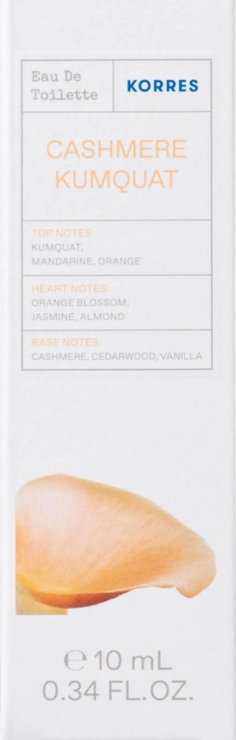 KORRES Cashmere Kumquat EdT roll-on tuoksu 10 ml