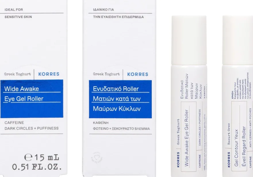 KORRES Greek Yoghurt Wide Awake Eye Gel silmänympärysgeeli 15 ml
