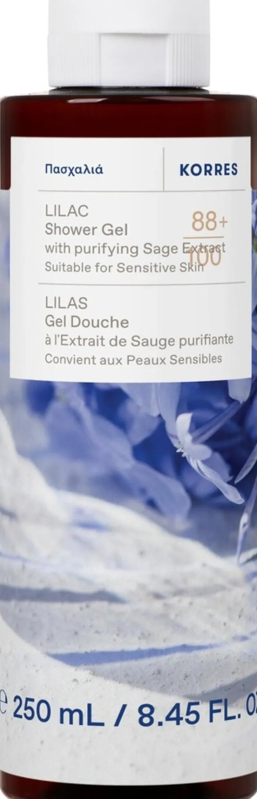 KORRES Lilac suihkugeeli 250ml
