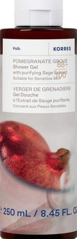 KORRES Pomegranate Grove suihkugeeli 250ml