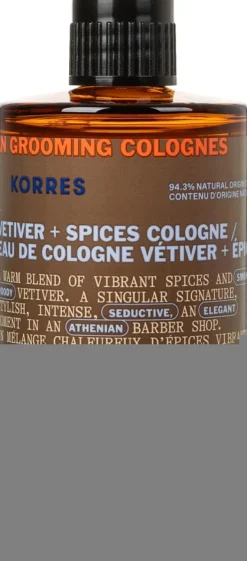 KORRES Vetiver & Spices Eau de Cologne 100ml