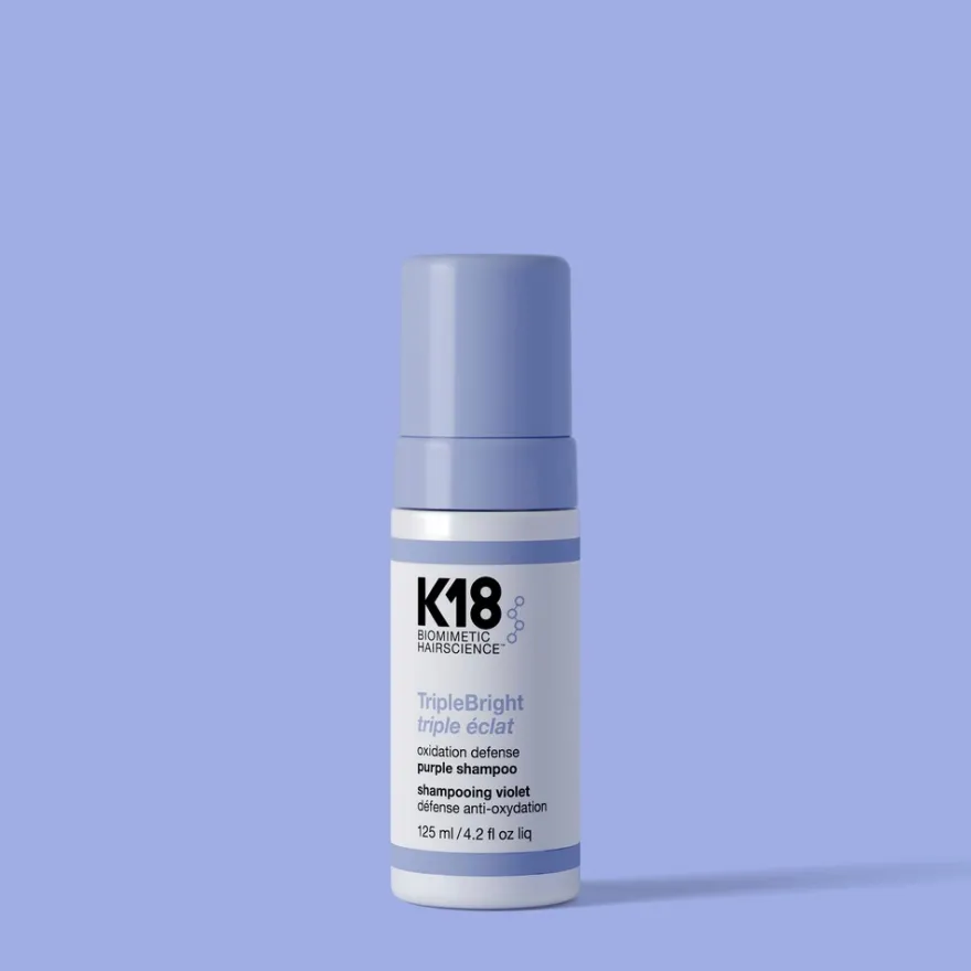 K18 Triplebright violettishampoo 125 ml