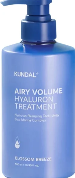 KUNDAL airy volume hyaluron treatment hoitoaine 500 ml