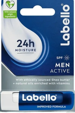 Labello 4,8g Active For Men SK15 -huulivoide