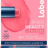 Labello 4,8g Caring Beauty Rose - sävyttävä voide huulille ja poskille