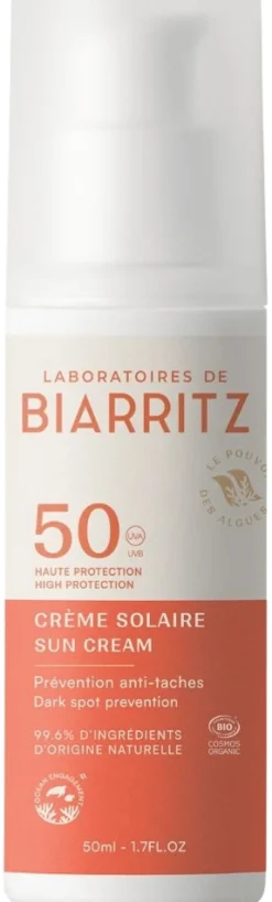 Laboratoires de Biarritz Face Sun Cream Aurinkovoide Kasvoille SPF50 50ml