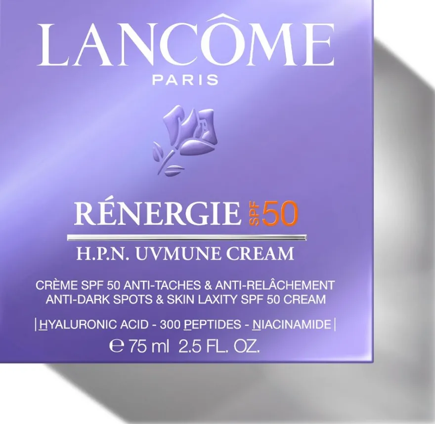 Lancôme Rénergie HPN UVMUNE Cream SPF50 kasvovoide 75 ml