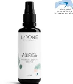 Laponie of Scandinavia Tasapainottava ja kosteuttava hoitovesisuihke herkälle ja ongelmaiholle 50ml