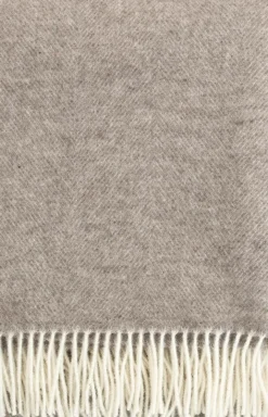 Lapuan Kankurit Arvo huopa 130x180cm+hapsut valko-luonnon beige 100% villa