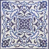 Lasessor Majolica silkkihuivi