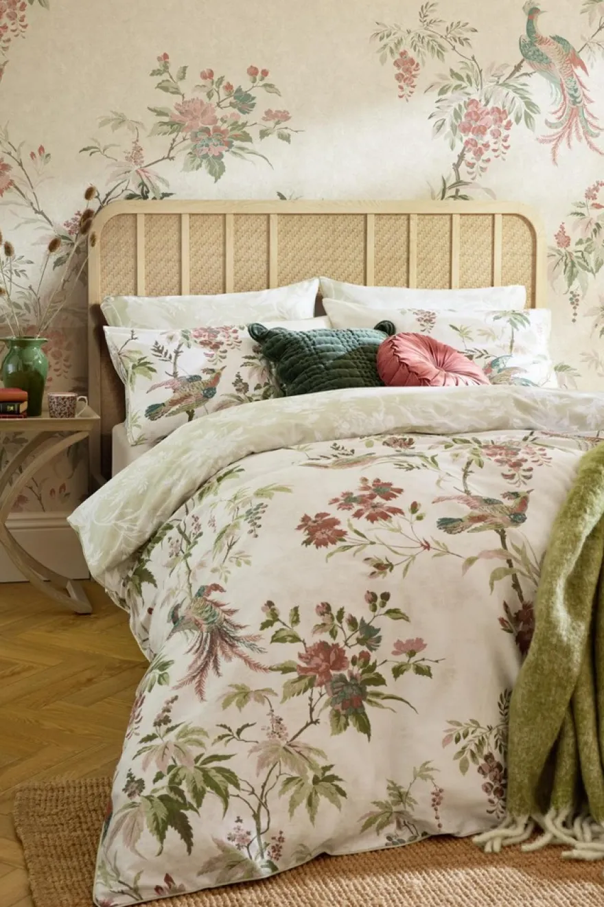 Laura Ashley Atteleton Main satiinipussilakanasetti 150x210+50x60cm