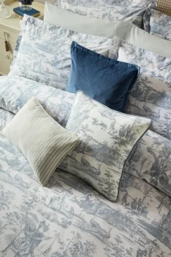 Laura Ashley Braysmith Toile satiinipussilakanasetti 230x220+2x50x60cm harmaa