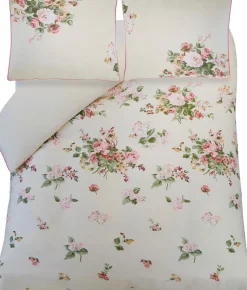Laura Ashley Rosemore pussilakanasetti 150x210+50x60cm pale pink