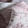 Laura Ashley Rowsham Garden satiinipussilakanasetti 150x210+50x60cm pinkki